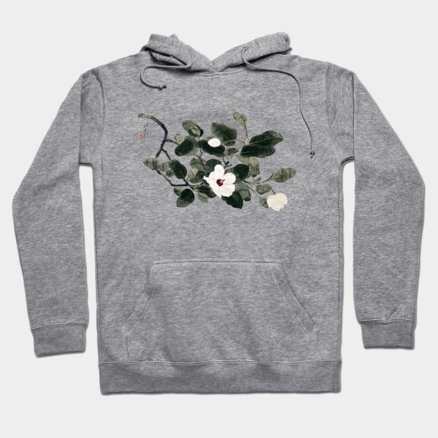 Flowering Magnolia Branch Hoodie by UndiscoveredWonders